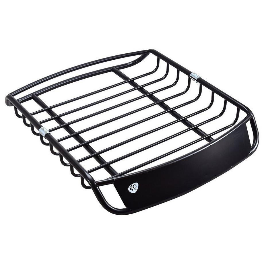 B2X Dachkorb Universal Aerodynamisches Design Auto Dachgepäckträger 120 x 98 x 17 cm Schwarz  