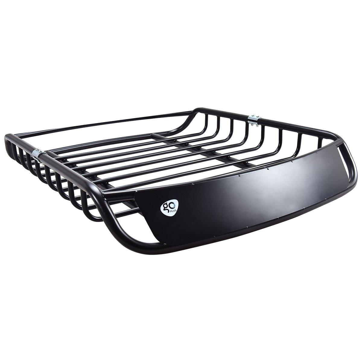 B2X Dachkorb Universal Aerodynamisches Design Auto Dachgepäckträger 120 x 98 x 17 cm Schwarz  