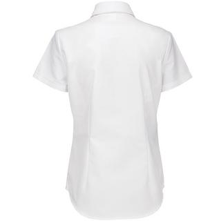 B and C  B&C Oxford Bluse, kurzarm 