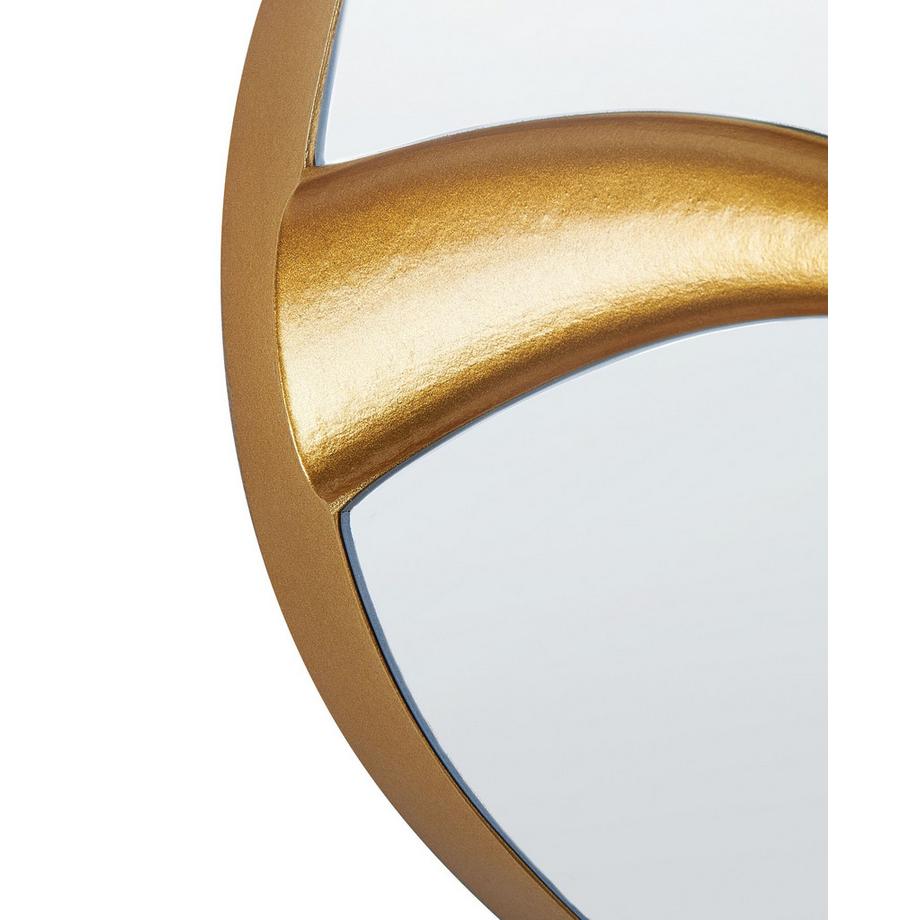 Beliani Wandspiegel aus MDF-Platte Industriell POIVRES  