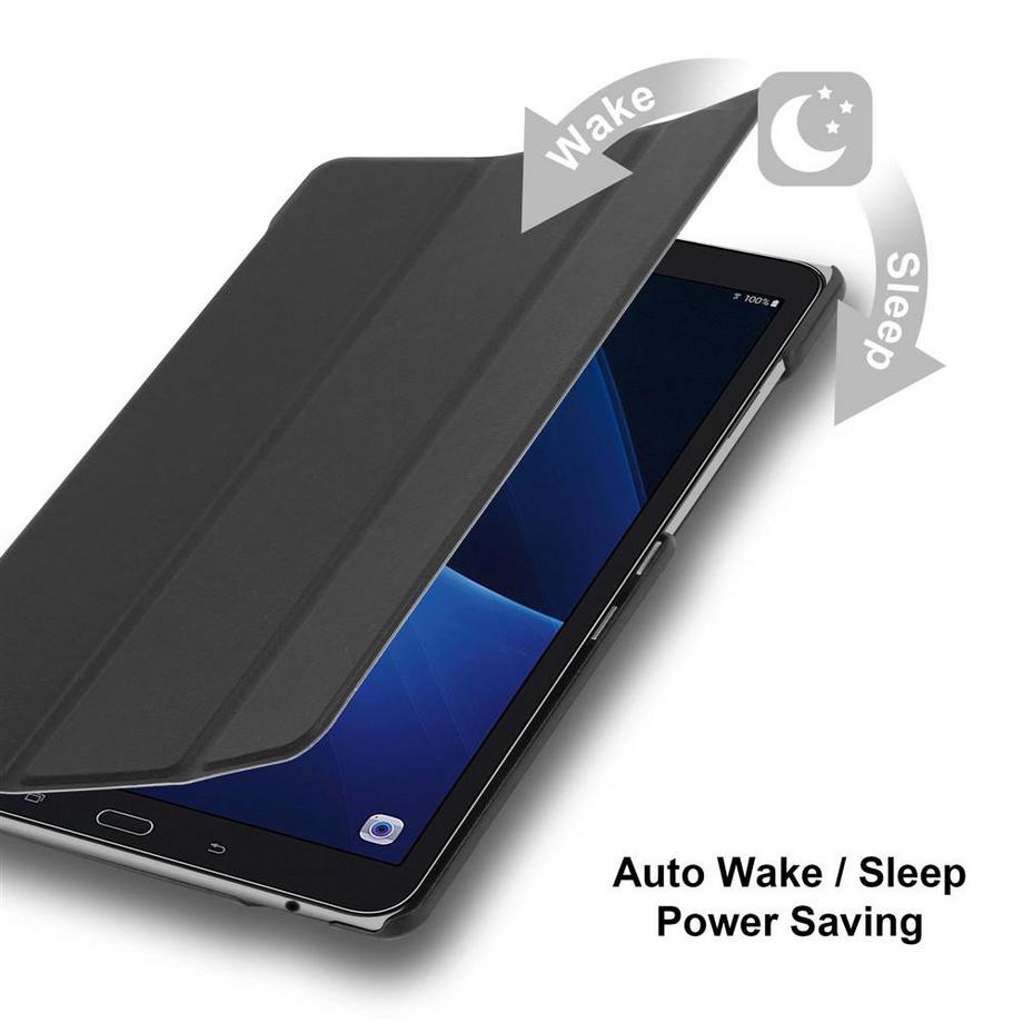 Cadorabo  Housse pour tablette compatible avec Samsung Galaxy Tab A 2016 (10.1 Zoll) - Coque de protection ultrafin avec Auto Wake Up et fonction de support 