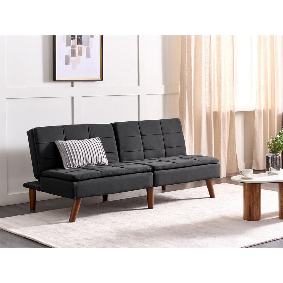 Beliani Schlafsofa aus Stoff  RONNE  