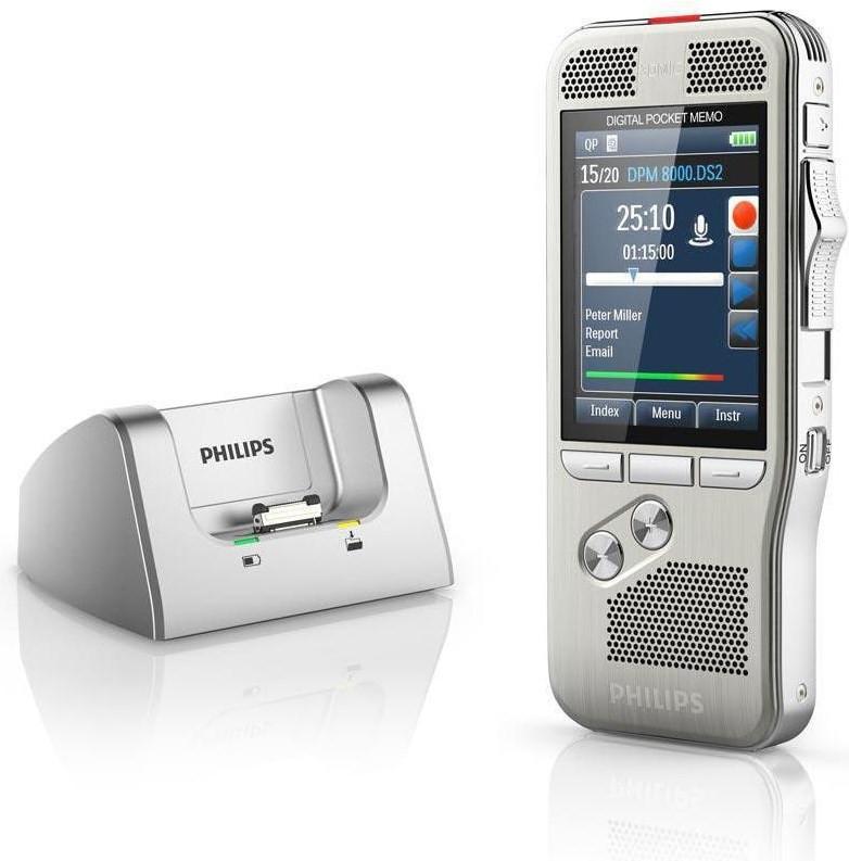 Image of Diktiergerät Digital Pocket Memo Dpm8100 Integrator Unisex Silber