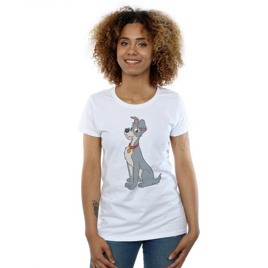 Disney Lady And The Tramp Bedrucktes T-Shirt  