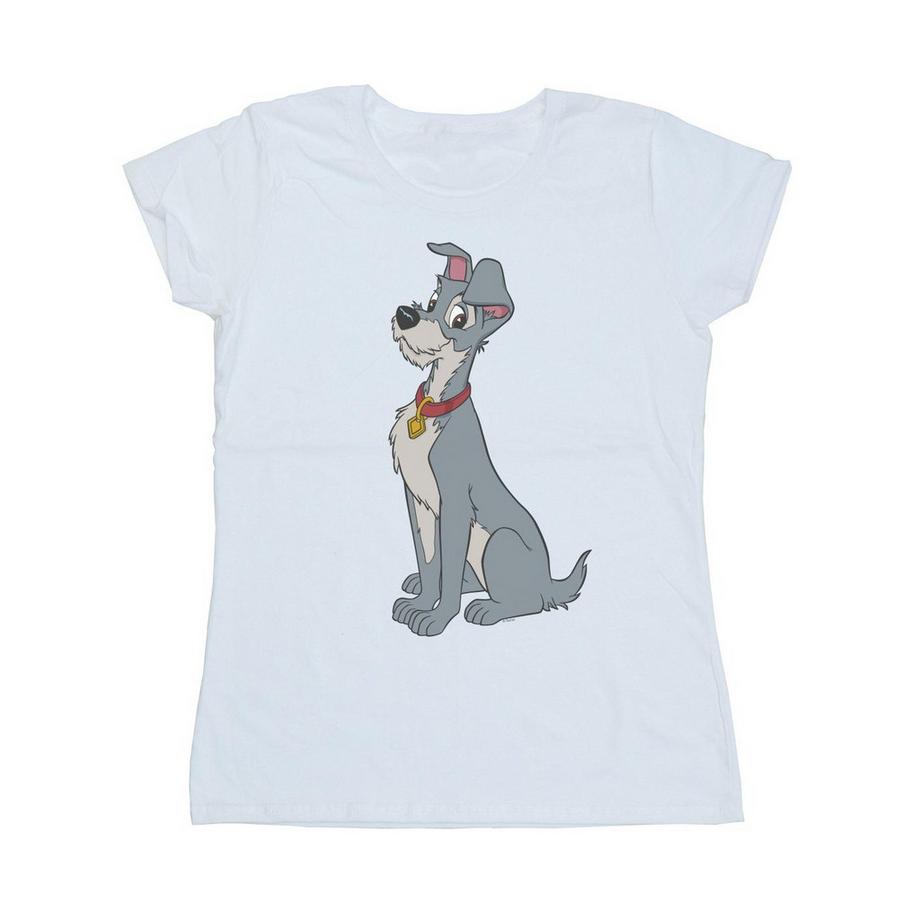 Disney Lady And The Tramp Bedrucktes T-Shirt  