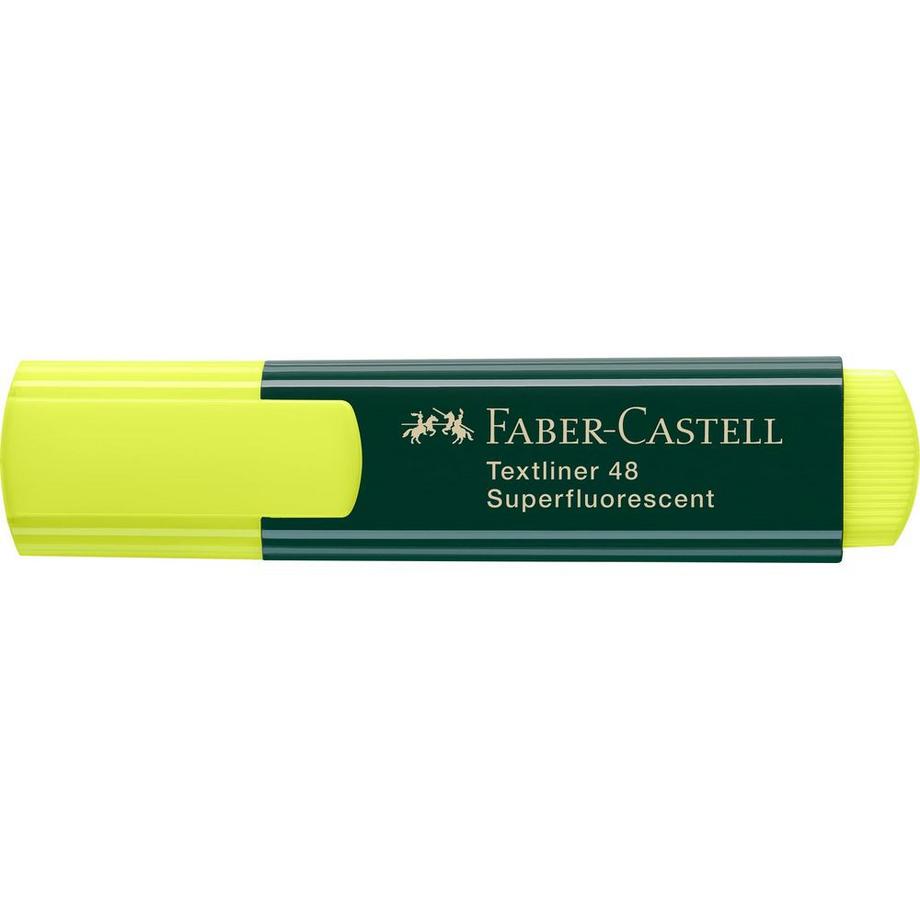 FABER CASTELL FABER-CASTELL TEXTLINER 48 1-5mm 154807 gelb  
