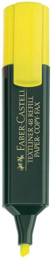 Faber-Castell Faber-Castell 154807 evidenziatore 1 pz Punta smussata Giallo  