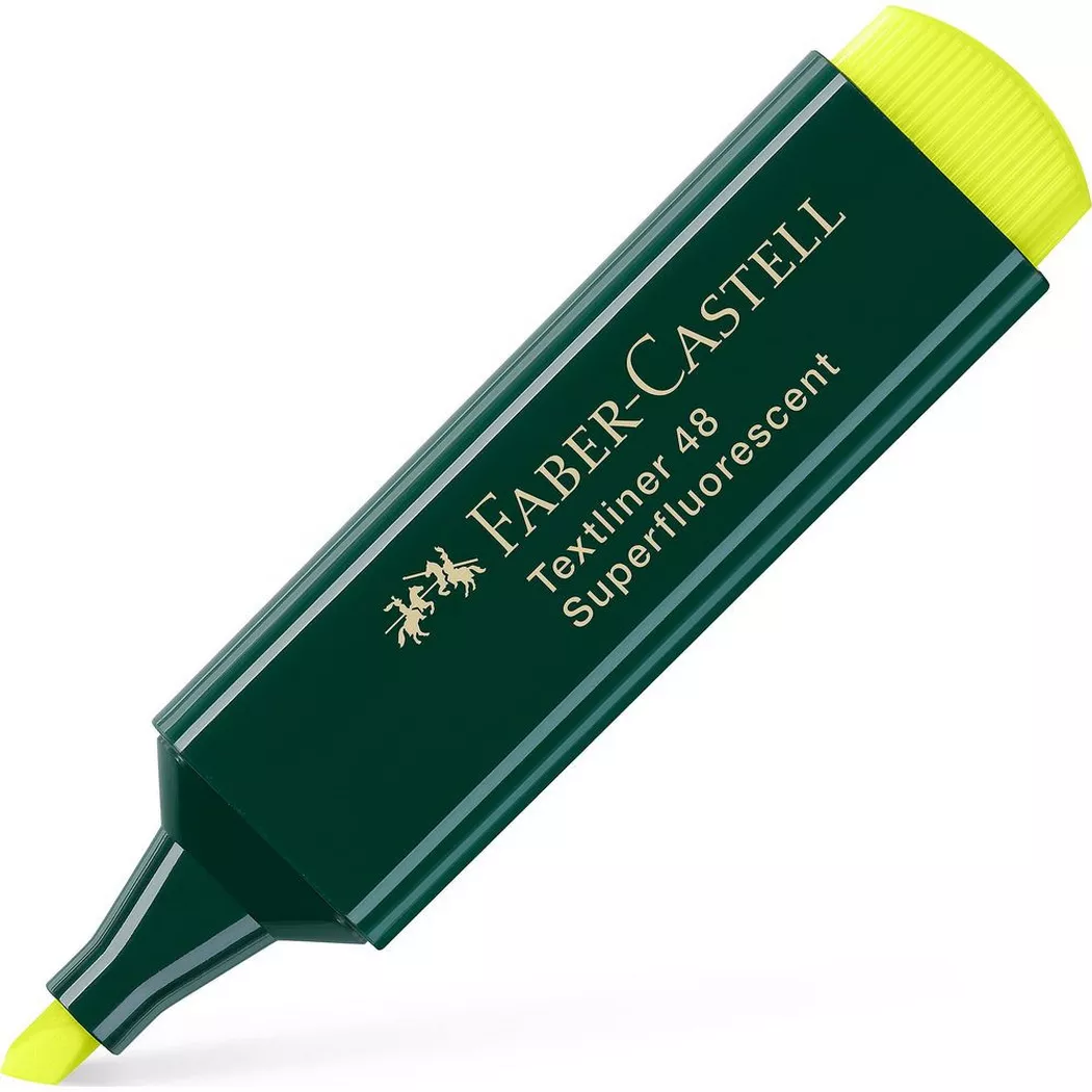 FABER-CASTELL Textmarker TEXTLINER 48 REFILL, gelb