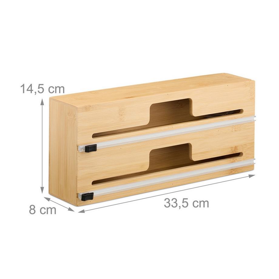 Northix Dérouleur de film en bambou  