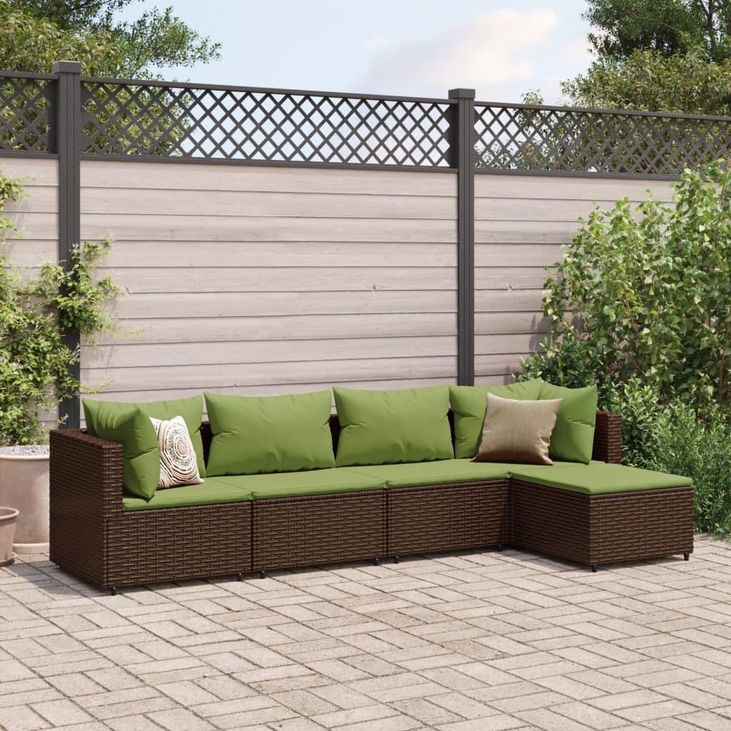 VidaXL Garten lounge set poly-rattan  