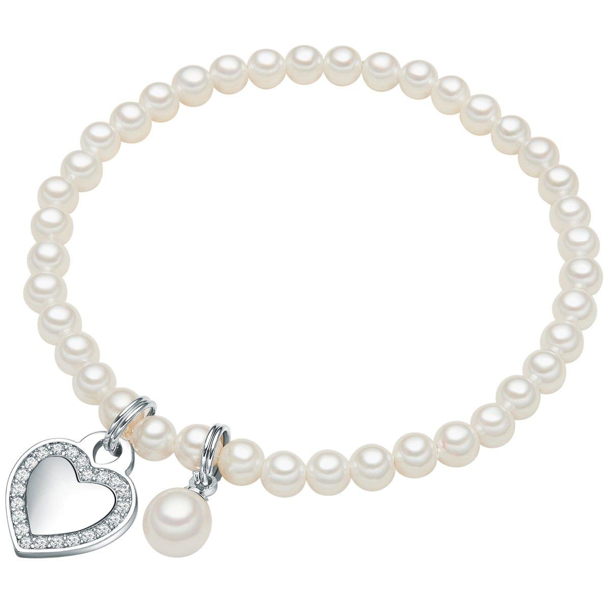 Lulu & Jane  Femme Bracelet Coeur 