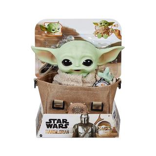 Mattel  Disney Star Wars Mandalorian The Child Baby Yoda Funktionsplüsch & Tasche Geschenkset 