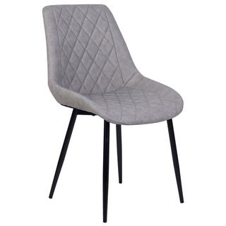 Beliani Chaise de salle à manger en Cuir PU Glamour MARIBEL  