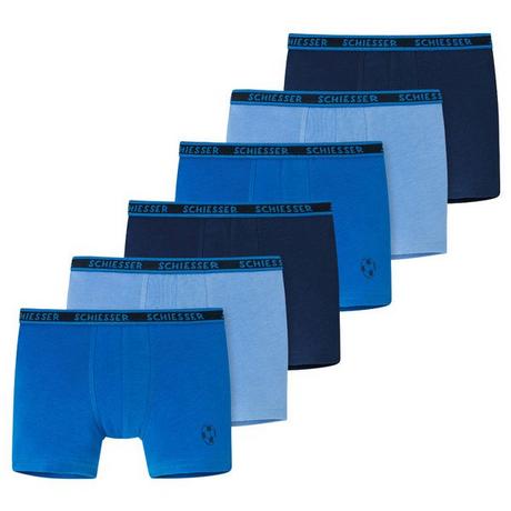 Schiesser  95/5 Coton bio - lot de 6 - Boxers 