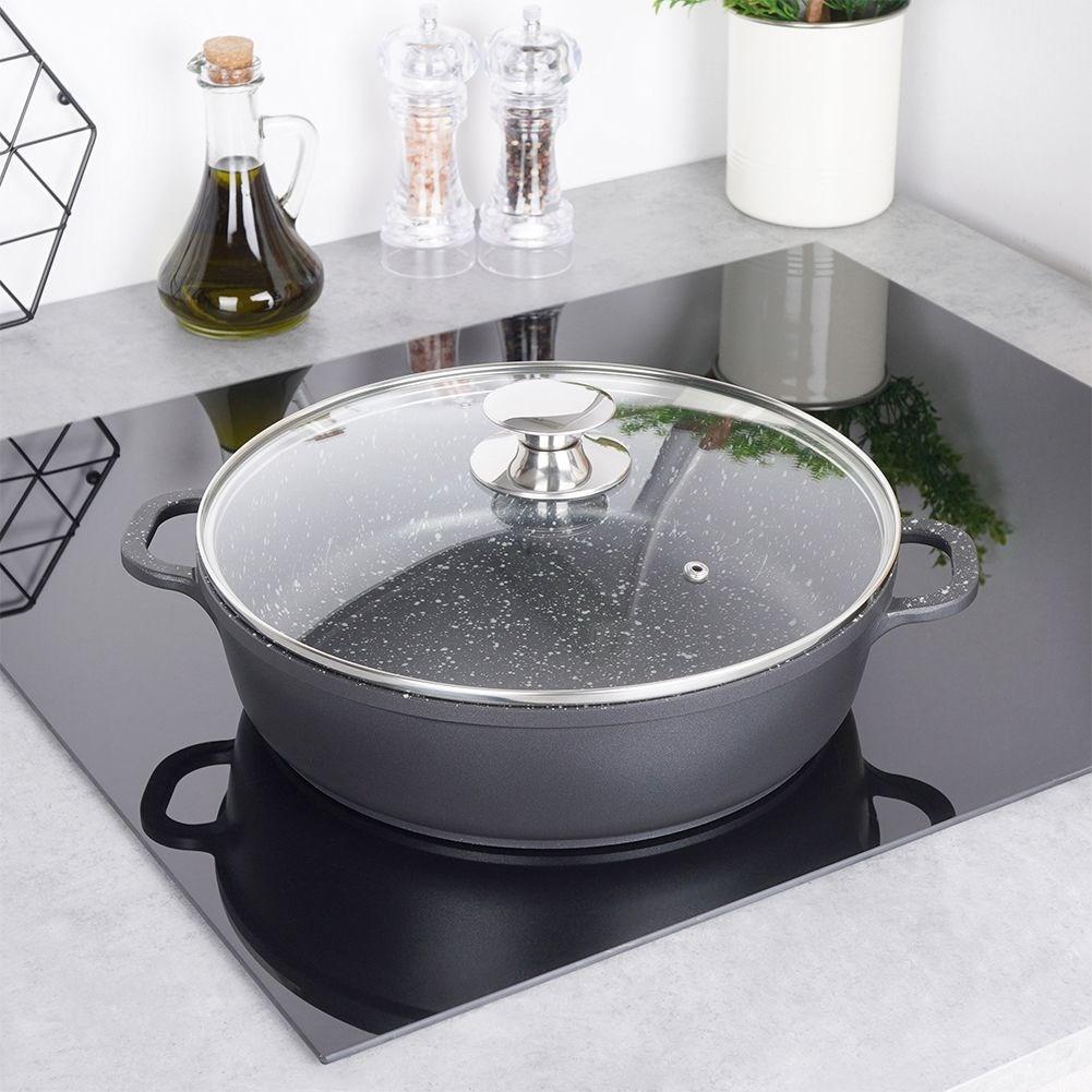 Orion Padella con rivestimento in Pfluon Granite per tutti i piani cottura  