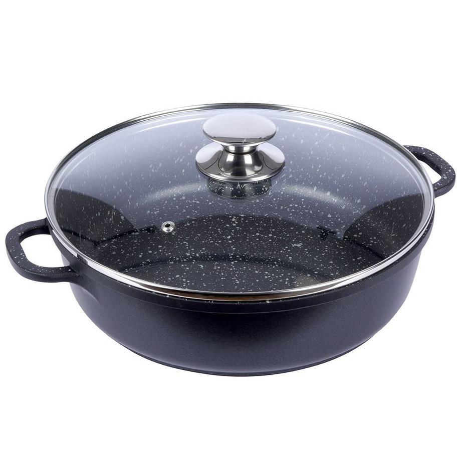 Orion Bratpfanne mit Pfluon Granite Beschichtung für alle Herdarten  