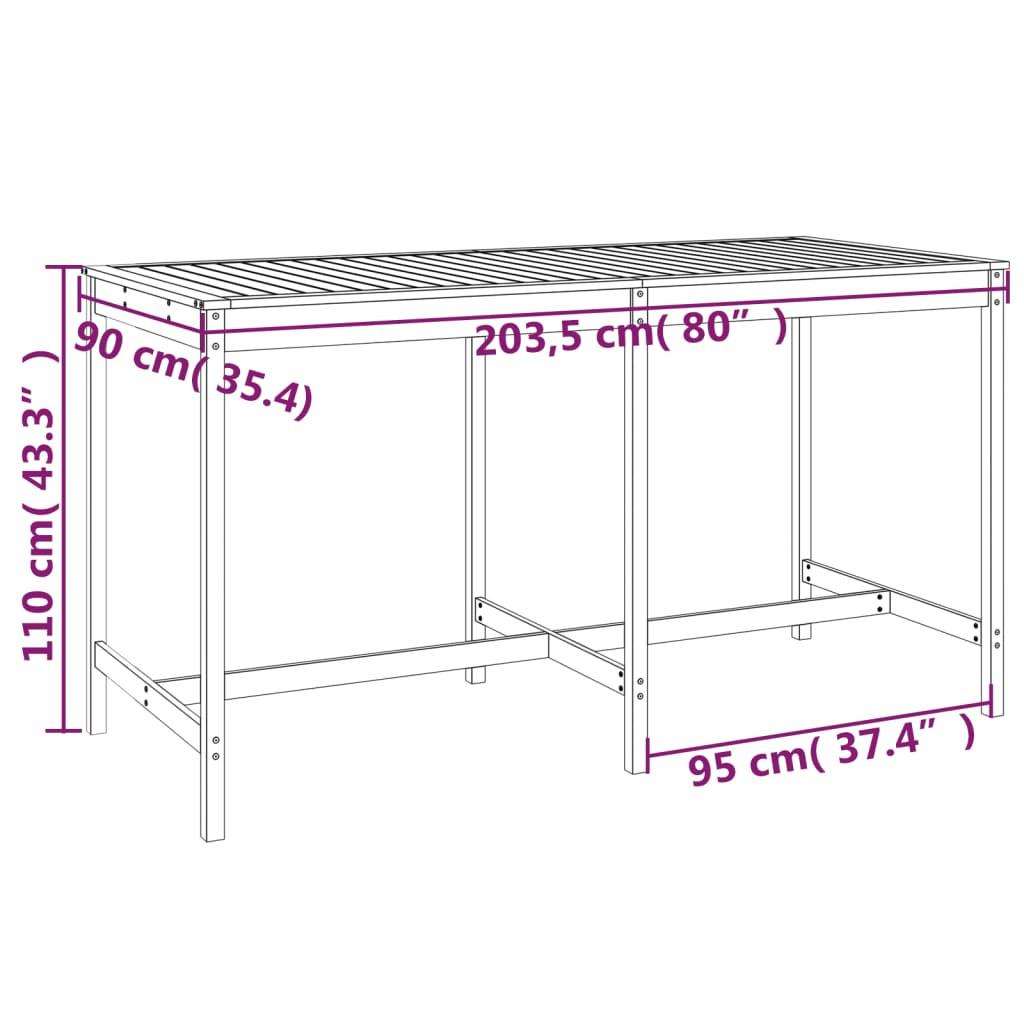 VidaXL Gartenbar set douglasienholz  