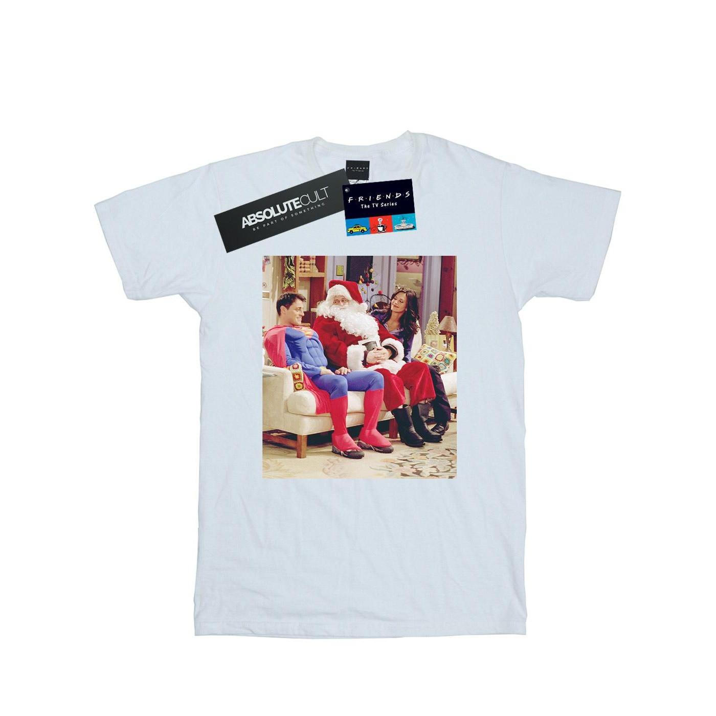 Image of Couch Santa Tshirt Herren Weiss XL