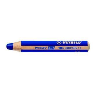 STABILO STABILO Farbstifte Woody 3 in 1 880/405 ultramarinblau  