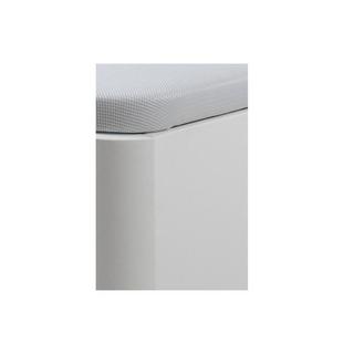 DREAMEA PLAY Rete letto contenitore in similpelle Bianco opaco ONIRY di DREAMEA Play  