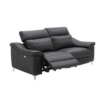 Relaxsofa elektrisch 3Sitzer CAROLE Leder