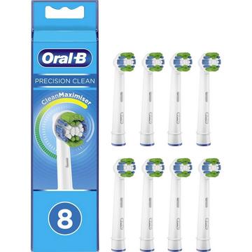 Testine per spazzolino da denti elettrico 8 pz.