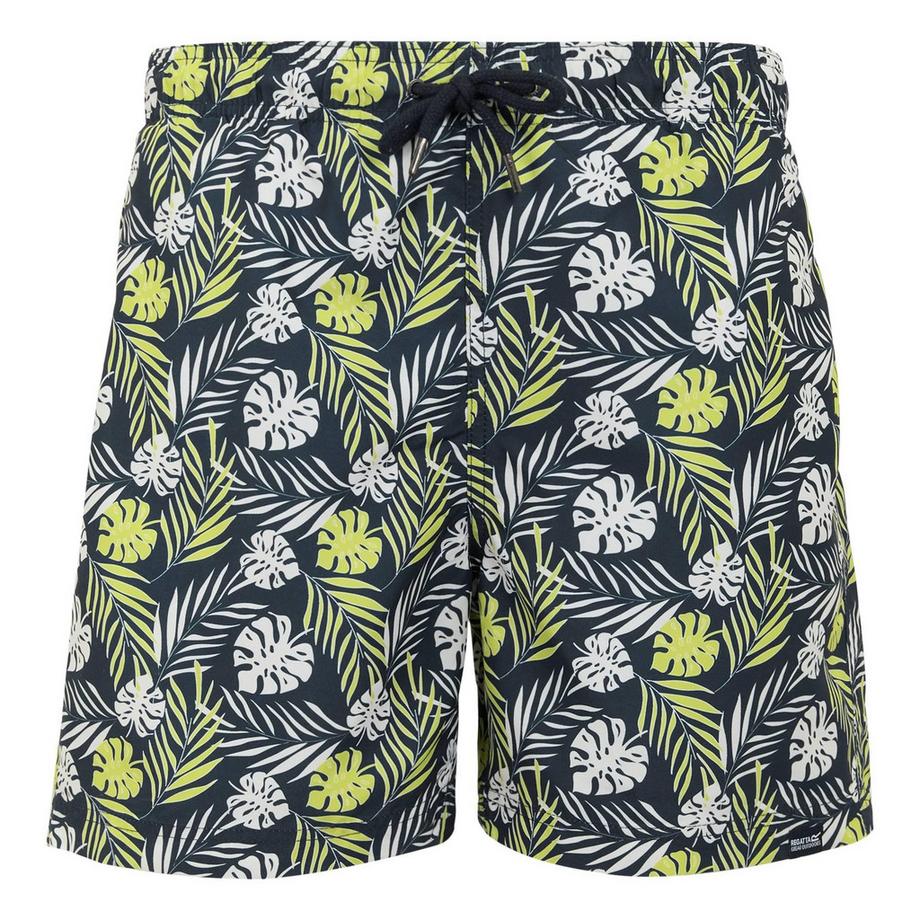 Loras Costume Da Bagno A Pantaloncino Foglia