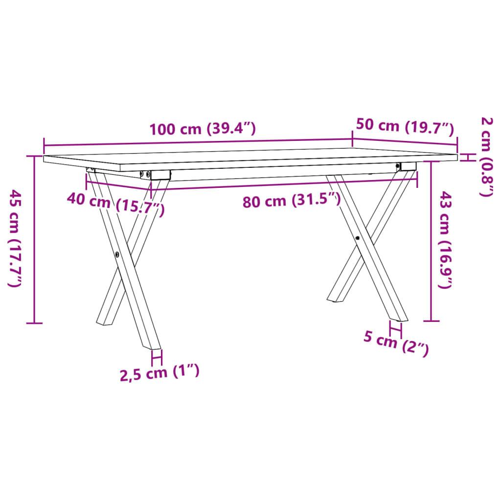 VidaXL Couchtisch kiefernholz  