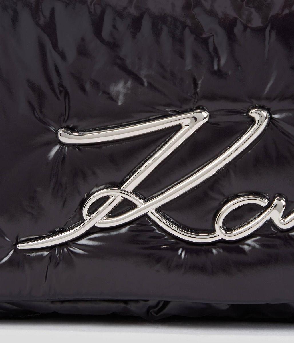 KARL LAGERFELD K/Signature Soft Schultertasche Nylon  