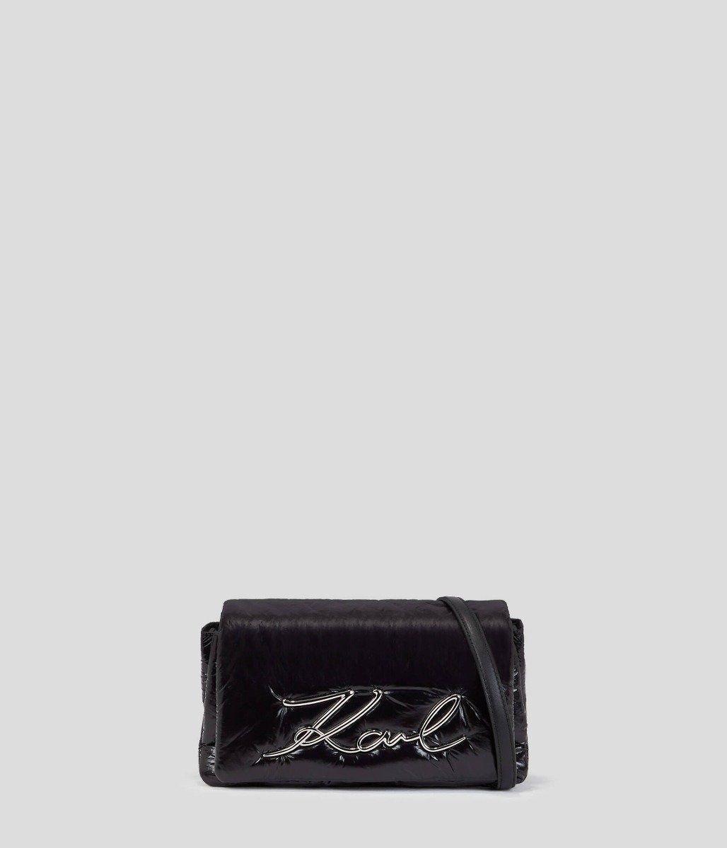 KARL LAGERFELD K/Signature Soft Schultertasche Nylon  