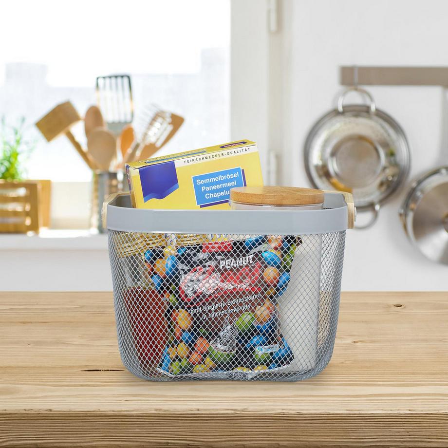 B2X Cestino portaoggetti con maniglia  