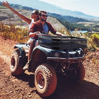 Northix ATV-Frontladekorb Frontgepäckkorb Gepäckträgerkorb Aufbewahrungskorb 92 x 44 x 16,5 cm  