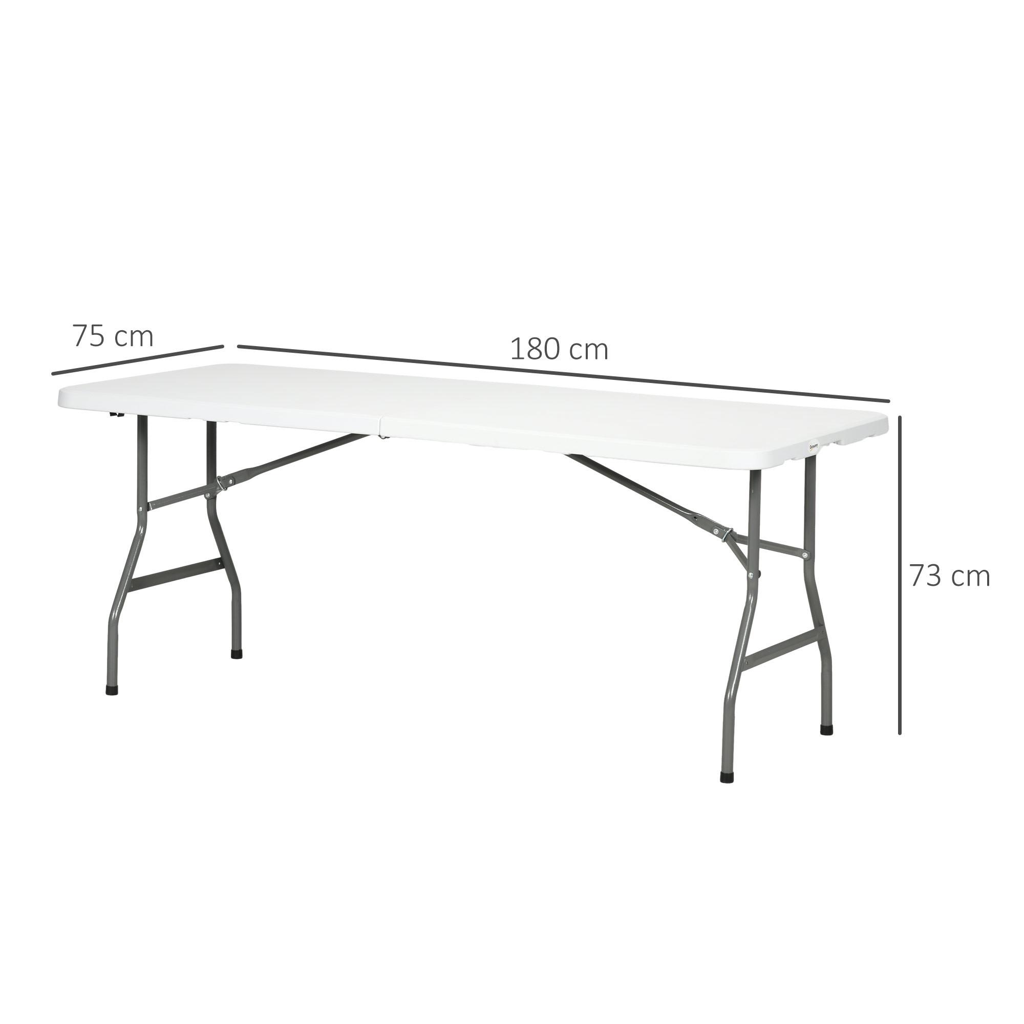 Outsunny Table de jardin  