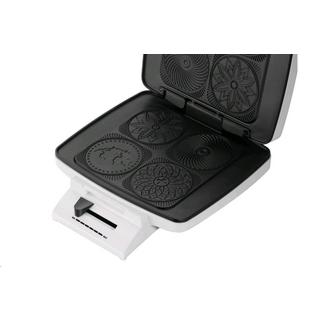 Trisa Electronics Trisa 7340.0245 - Bricelet Classique Brezeleisen, weiss  