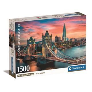 Clementoni  Puzzle Londoner Abenddämmerung (1500Teile) 