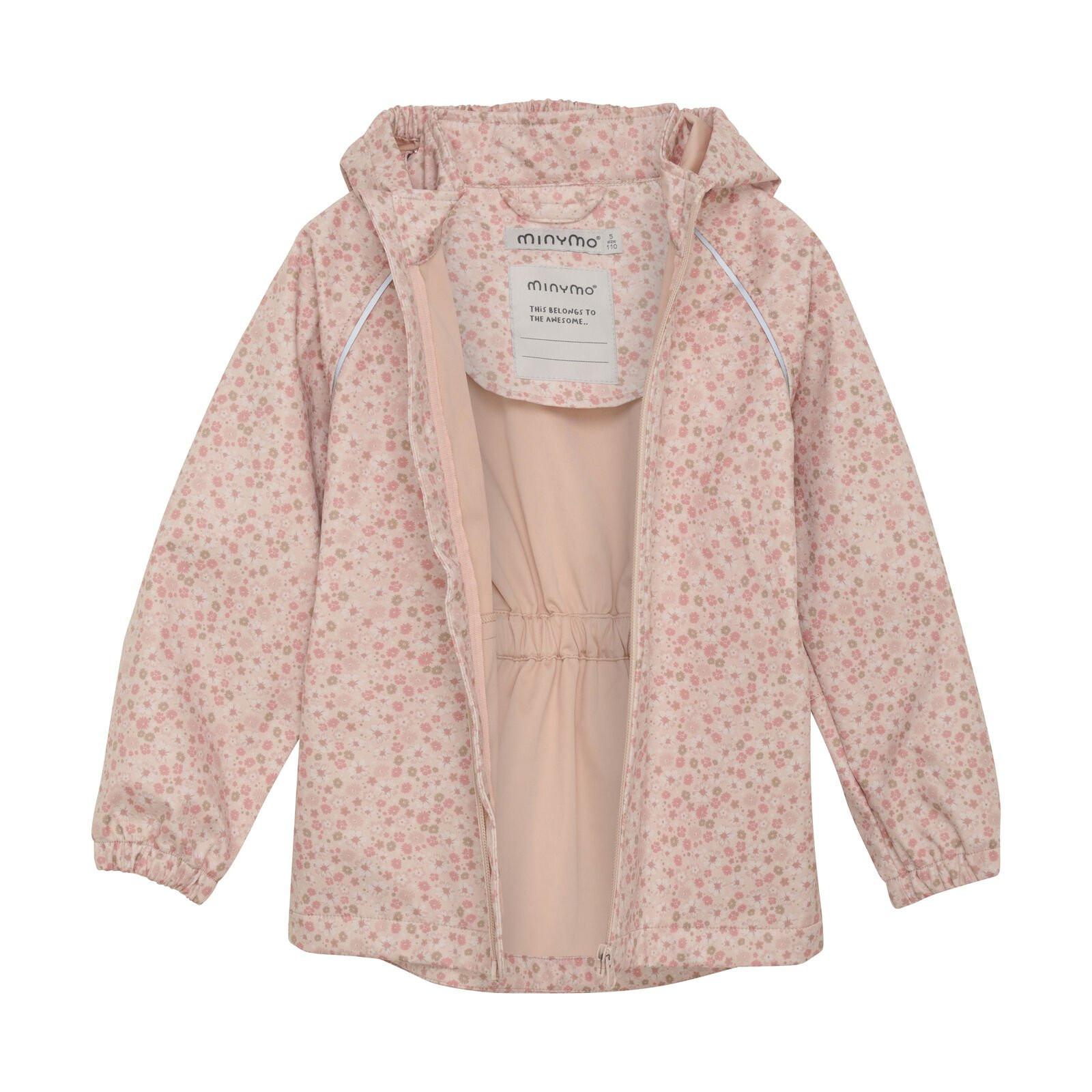 Minymo  Mädchen Softshelljacke Peach Beige 