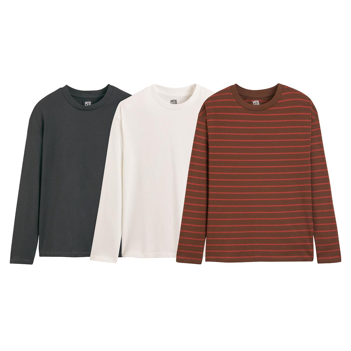 La Redoute Collections  3er-Pack Langarmshirts 