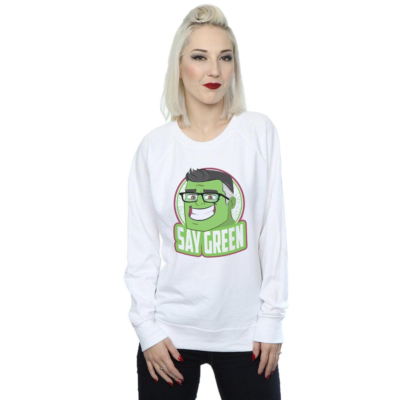 MARVEL  Sweat AVENGERS ENDGAME SAY GREEN 