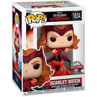 Funko  Figura POP Marvel Doctor Strange Multiverse of Madness Scarlet Witch Esclusivo 
