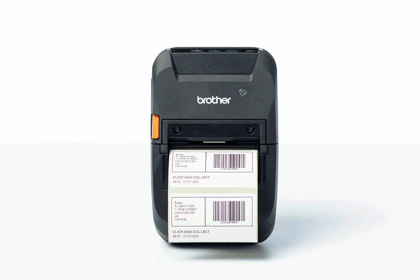 brother  RJ-3230BL Etikettendrucker Direkt Wärme 203 x 203 DPI 127 mmsek Kabellos WLAN Bluetooth 