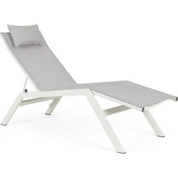 Chaise longue de jardin Krion Lunar