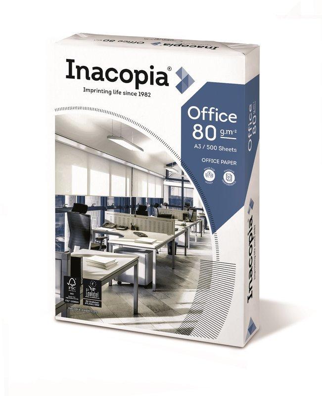 INACOPIA  INACOPIA Kopierpapier Office A3 976569 80g, 500 Blatt 