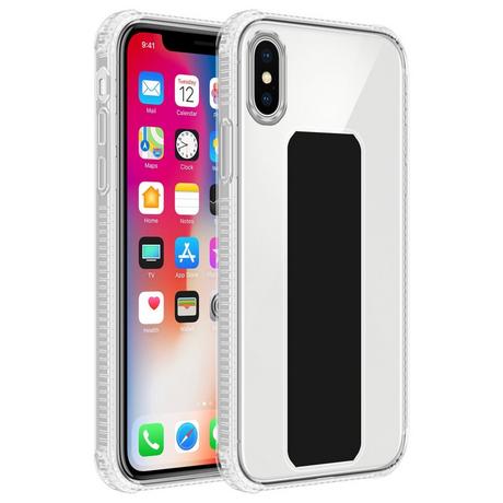 Cadorabo  Housse compatible avec Apple iPhone XS MAX - Coque de protection en silicone TPU flexible avec support et fonction stand 