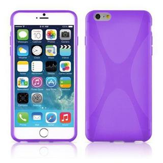 Cadorabo  Housse compatible avec Apple iPhone 6 PLUS / 6S PLUS - Coque de protection en silicone TPU flexible au design X-Line 