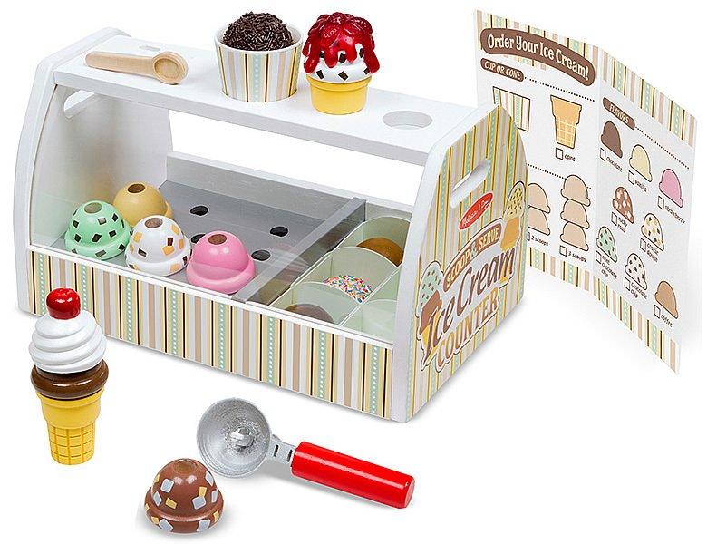 Image of Eisdielentheke Aus Holz