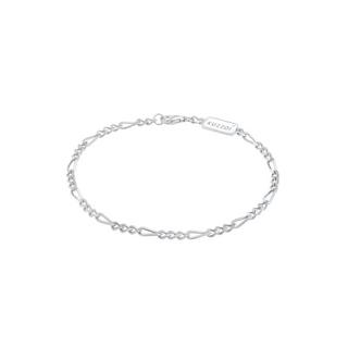 Kuzzoi  Bracelet Figarokette Massiv Basic Must-Have Cool 925 Silber 