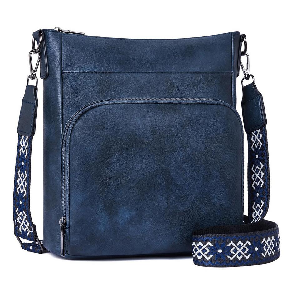 Mittelgroße Umhängetaschen, Schultertasche mit Reißverschluss