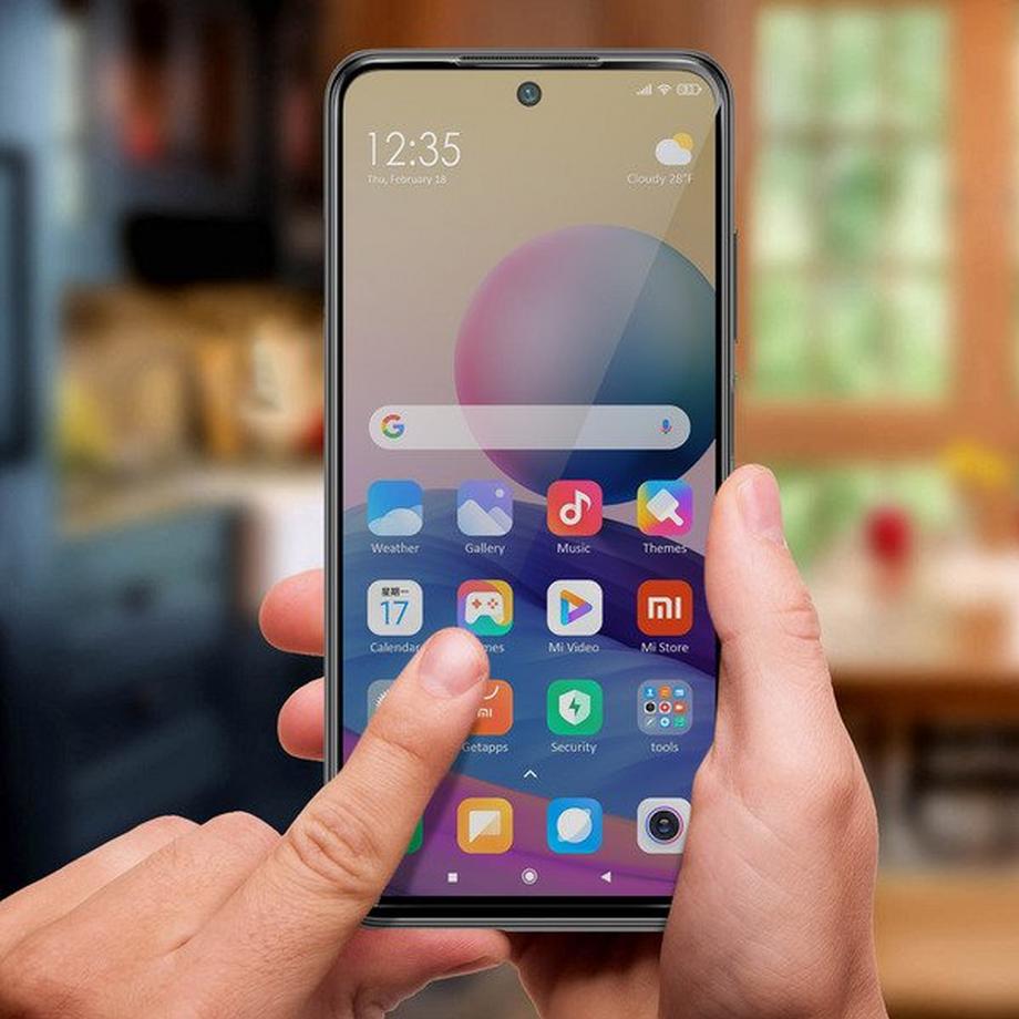 Avizar  Vitre Redmi Note 10 5G /Poco M3 Pro Noir 