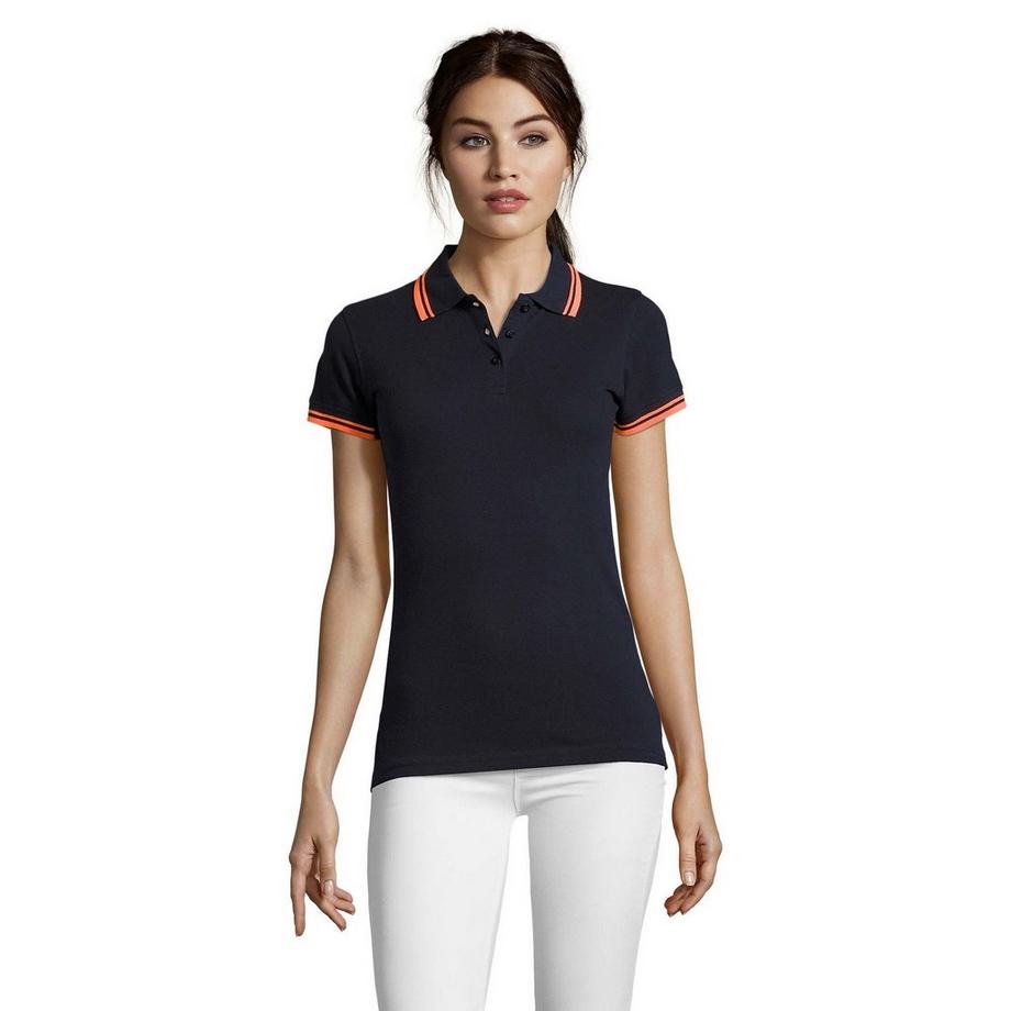 SOLS Pasadena Pique Polo Shirt Maniche Corte  
