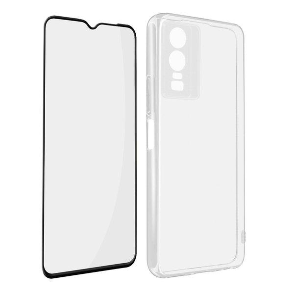 Avizar  Vivo V26 5G coque souple + verre trempé 